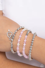 Load image into Gallery viewer, Heart Struck Haute Pink Bracelet