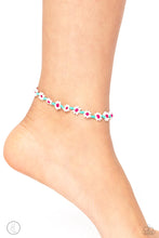 Load image into Gallery viewer, Midsummer Daisy Blue Anklet