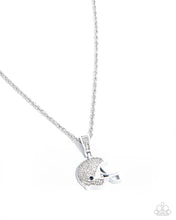Load image into Gallery viewer, Helmet Headline White Necklace