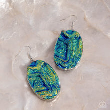Load image into Gallery viewer, Artistic Avenue Blue Earrings