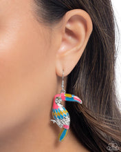 Load image into Gallery viewer, Toucan Tourist Pink Earrings