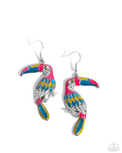 Load image into Gallery viewer, Toucan Tourist Pink Earrings