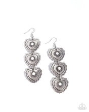 Load image into Gallery viewer, Vintage Allure White Earrings