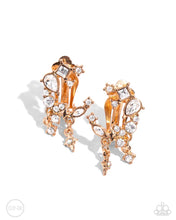Load image into Gallery viewer, Fantastical Fashion Gold Clip On Earrings