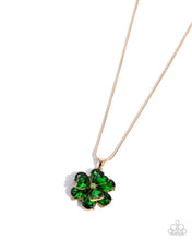 Load image into Gallery viewer, Fortunate Favor Green Necklace