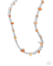 Load image into Gallery viewer, Earthy Expertise Orange Necklace