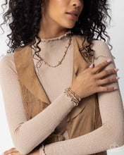 Load image into Gallery viewer, Earthy Expertise Orange Necklace