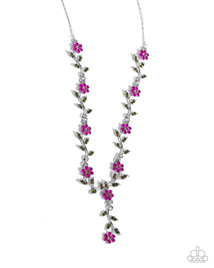 Estate Grounds Pink Necklace