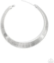 Load image into Gallery viewer, Fringe Formal Silver Necklace