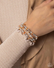 Load image into Gallery viewer, Naturally Talented Orange Bracelet