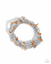 Load image into Gallery viewer, Naturally Talented Orange Bracelet