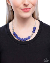 Load image into Gallery viewer, Malibu Motivation Blue Necklace