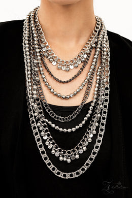 Audacious Gunmetal Zi Necklace 2022