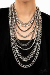 Audacious Gunmetal Zi Necklace 2022