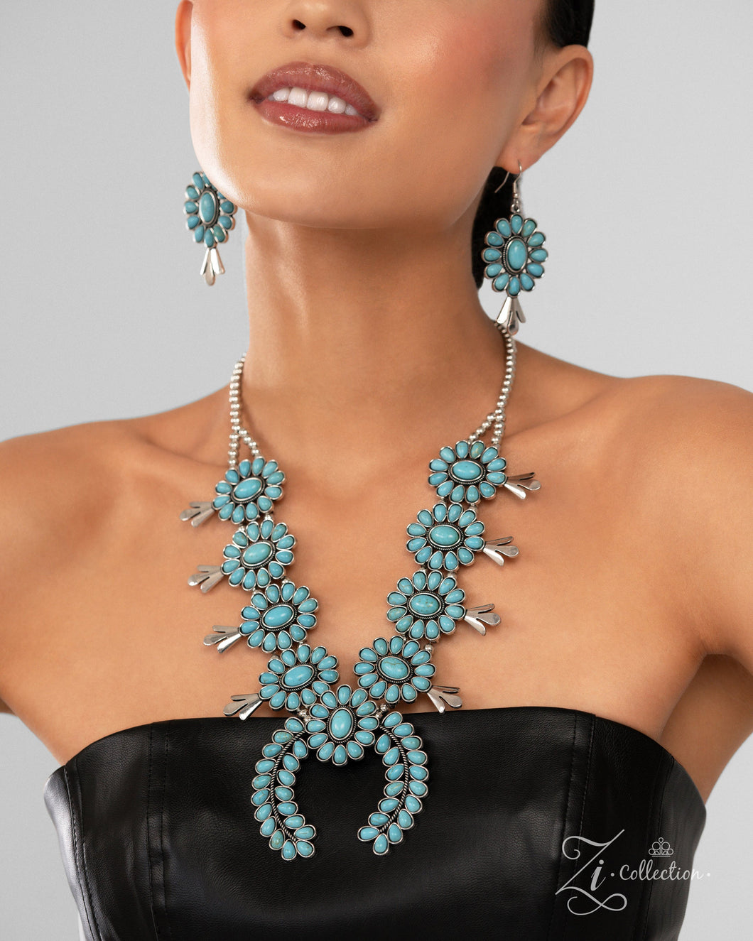 Brazen Turquoise Zi Necklace 2024