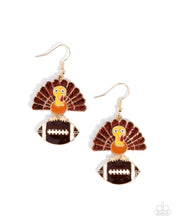 Load image into Gallery viewer, Turkey Bowl Brown Earrings