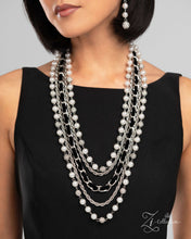 Load image into Gallery viewer, Nostalgic White Zi Necklace 2024