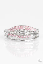 Load image into Gallery viewer, Bank On It Pink Skinny Band Ring