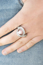 Load image into Gallery viewer, Cache Me If You Can Pink Skinny Band Ring