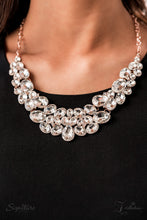 Load image into Gallery viewer, The Jenni Rose Gold/White Zi Necklace 2022