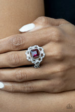 Load image into Gallery viewer, Candid Charisma Pink Skinny Band Ring