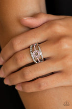 Load image into Gallery viewer, Cost of Living Pink Skinny Band Ring