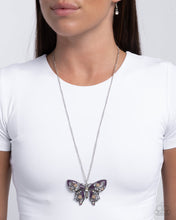 Load image into Gallery viewer, Whimsical Weekday Purple Necklace