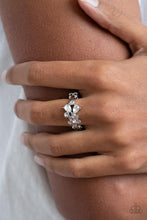 Load image into Gallery viewer, Enchanting Efflorescence Pink Skinny Band Ring