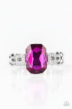 Load image into Gallery viewer, Feast Your Eyes Pink Skinny Band Ring