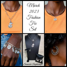 Load image into Gallery viewer, Sunset Sightings Friday Night Vibes Blue Fashion Fix March 2023