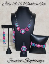 Load image into Gallery viewer, Sunset Sightings Evolving Elegance Pink Fashion Fix July 2023