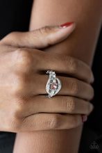 Load image into Gallery viewer, Graceful Gallantry Pink Skinny Band Ring