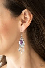Load image into Gallery viewer, Enchantingly Environmentalist Purple Earring