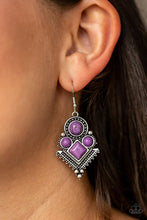 Load image into Gallery viewer, So Sonoran Purple Earrings