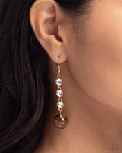 Load image into Gallery viewer, Classy Cadence Brown Earrings
