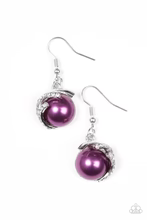 Load image into Gallery viewer, What you Sea is what you get Purple earring