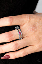 Load image into Gallery viewer, Lead the Line Pink Skinny Band Ring