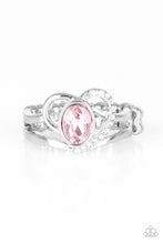 Load image into Gallery viewer, No Heart Strings Attached Pink Skinny Band Ring