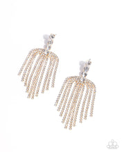 Load image into Gallery viewer, Tapered Twilight Gold Earrings