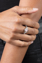Load image into Gallery viewer, Pearly Pizzazz Pink Skinny Band Ring