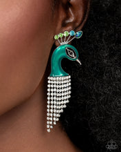 Load image into Gallery viewer, Pampered Peacock Multi Earrings