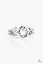 Load image into Gallery viewer, Shimmer Splash Pink Skinny Band Ring