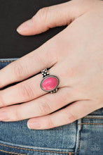 Load image into Gallery viewer, Stone Age Sophistication Pink Skinny Band Ring