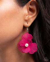 Load image into Gallery viewer, Petal the Score Pink Earrings