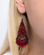 Load image into Gallery viewer, Opera Stage Red Earrings
