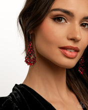Load image into Gallery viewer, Opera Stage Red Earrings