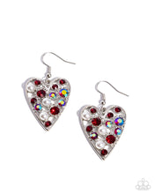 Load image into Gallery viewer, Unbelievable Shimmer Red Earrings