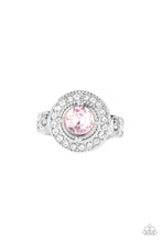 Load image into Gallery viewer, Targeted Timelessness Pink Skinny Band Ring