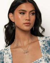 Load image into Gallery viewer, Coquette Candidate Silver Earrings
