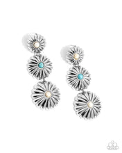Load image into Gallery viewer, Palm Tree Promise White Earrings